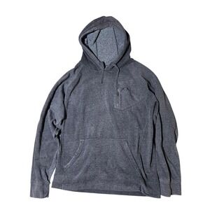 Kuiu Mens Hoodie Pullover sweater Size XL Dark Gray Long Sleeve Pre-Owned